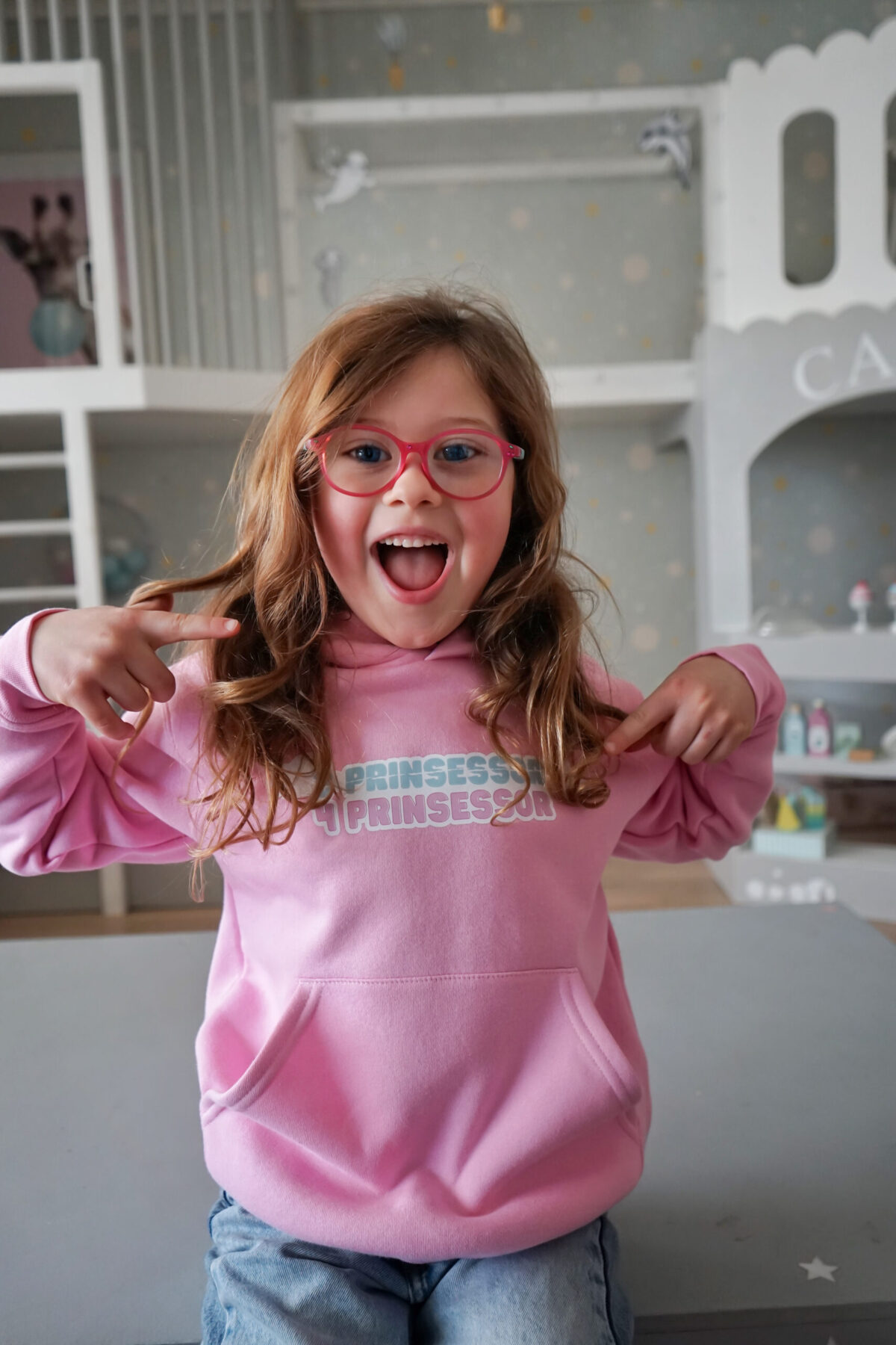 Rosa Hoodie - Bild 2