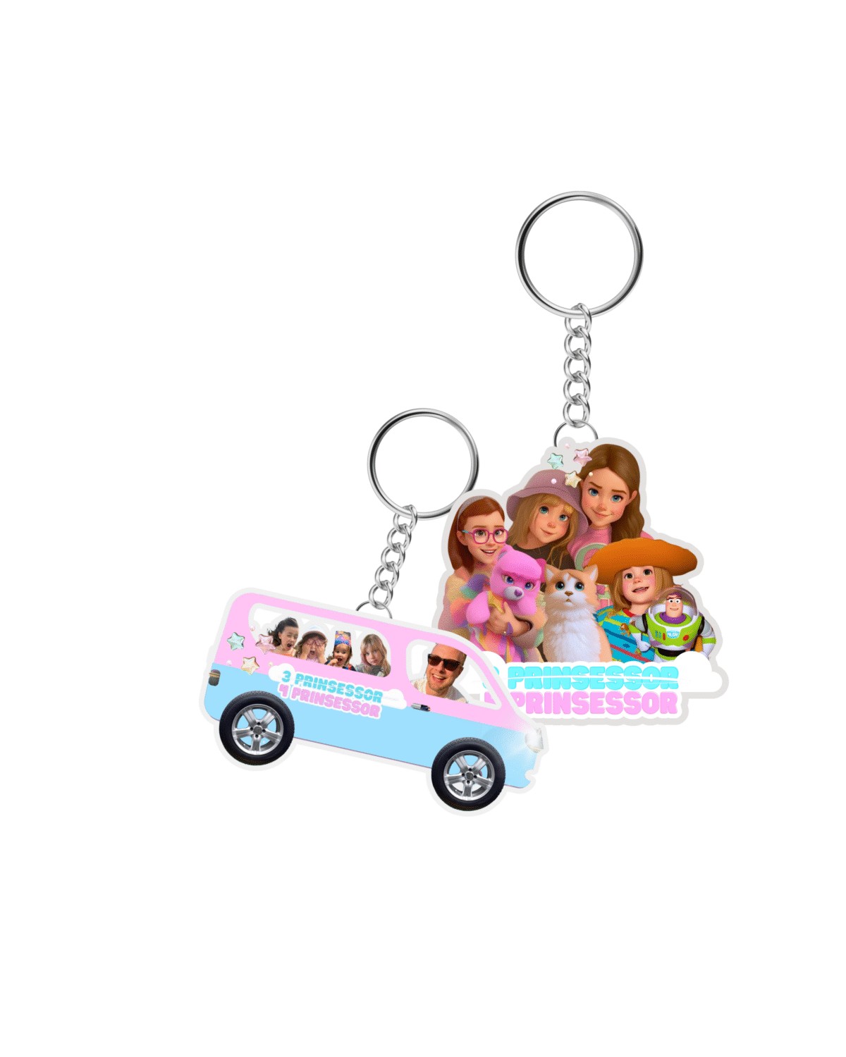 Nyckelring 2-pack