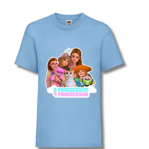 T-shirt Blå